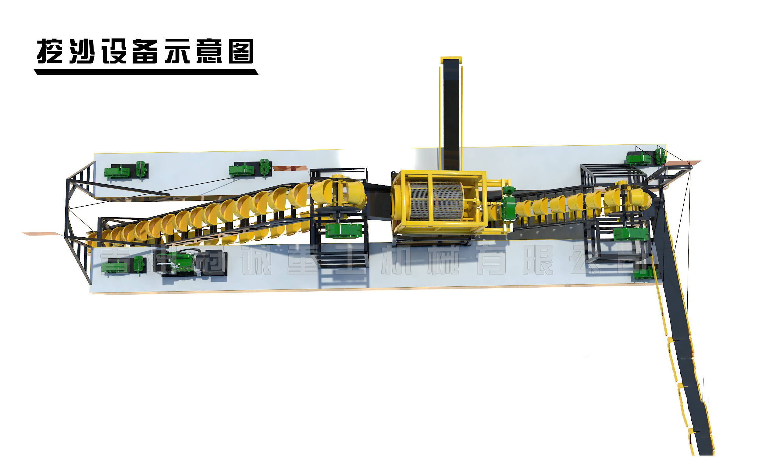 适用于淘金船开采的砂金矿床应具备的条件