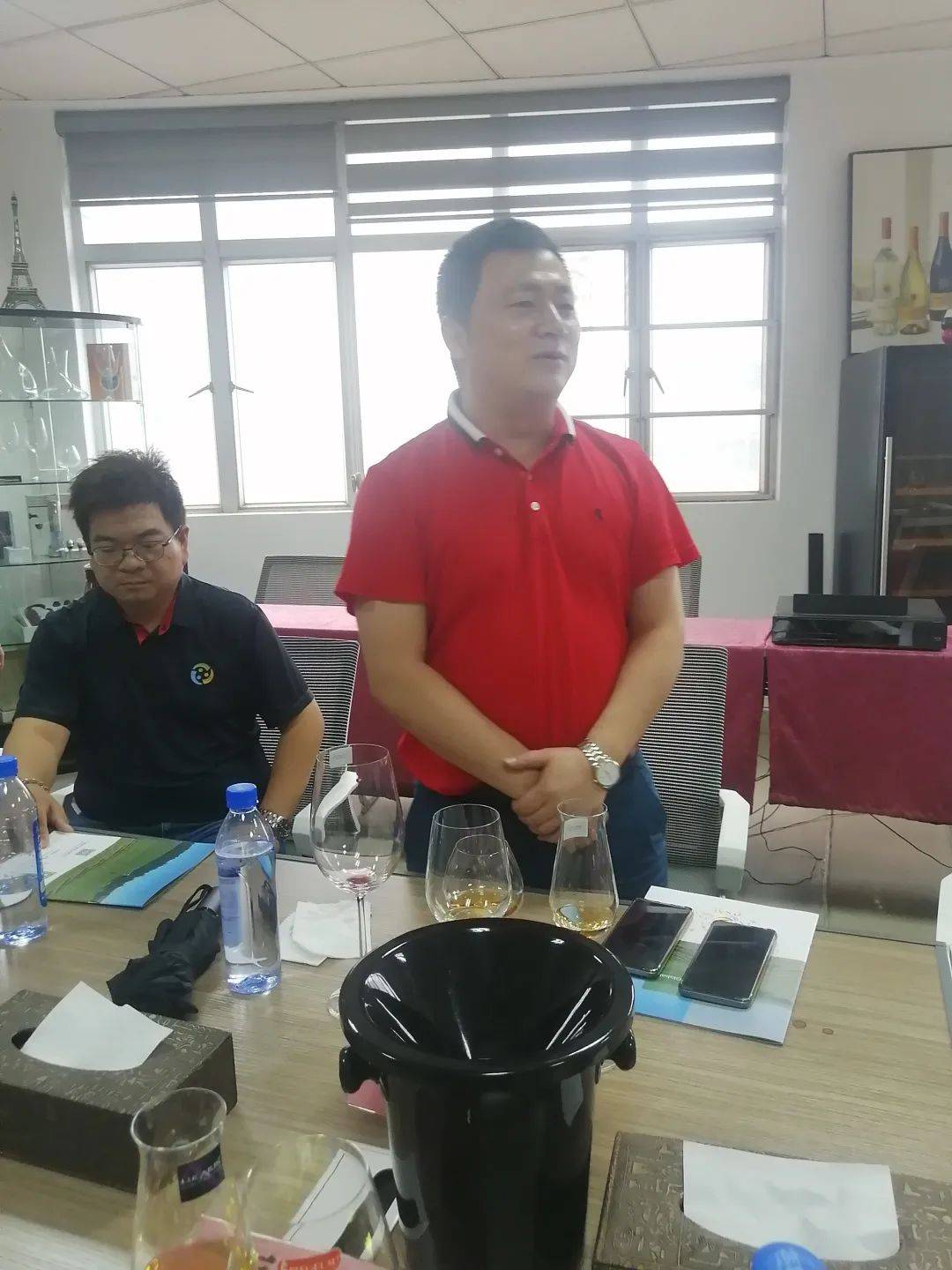 金网教育精英学员企业走访活动走进迪士美酒业