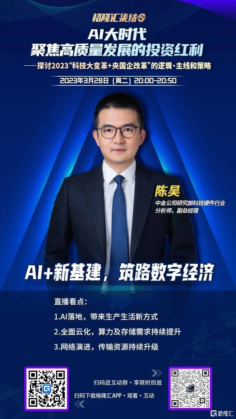 理顺AI行情3大脉络，有的放矢踏准节奏拥抱大势！