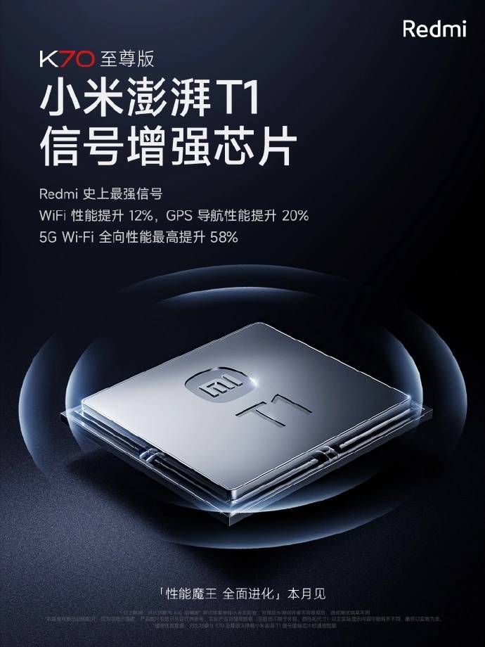 K70 至尊版手机官宣索尼 IMX906 主摄
