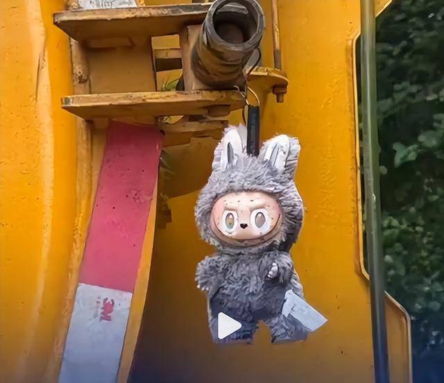 大爷捡到labubu随手挂吸粪车,女子蹲点数天被人99元抢先买走