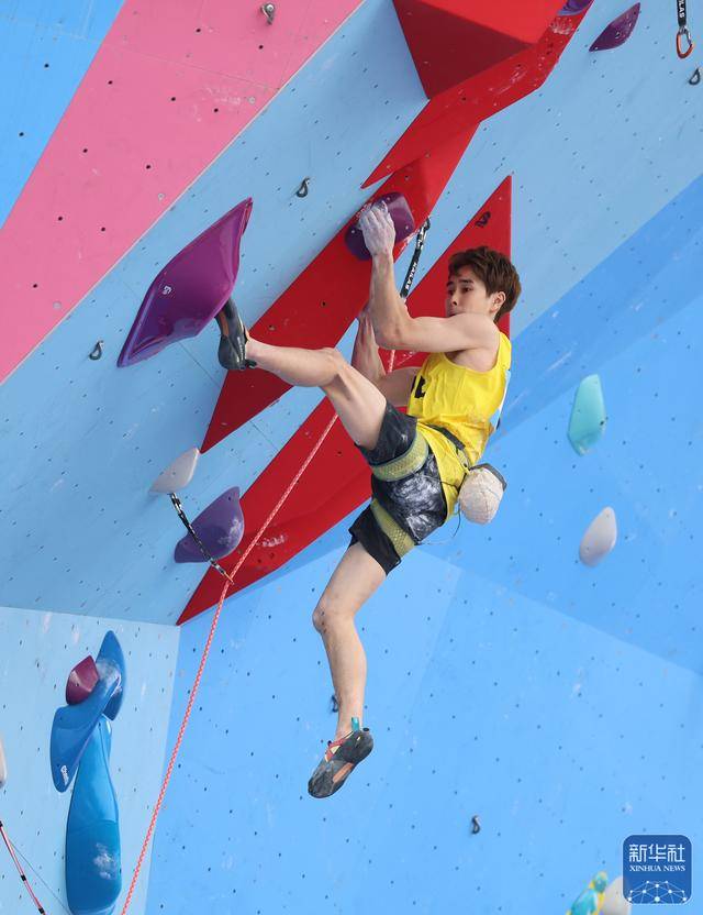 全运会丨攀岩项目开赛