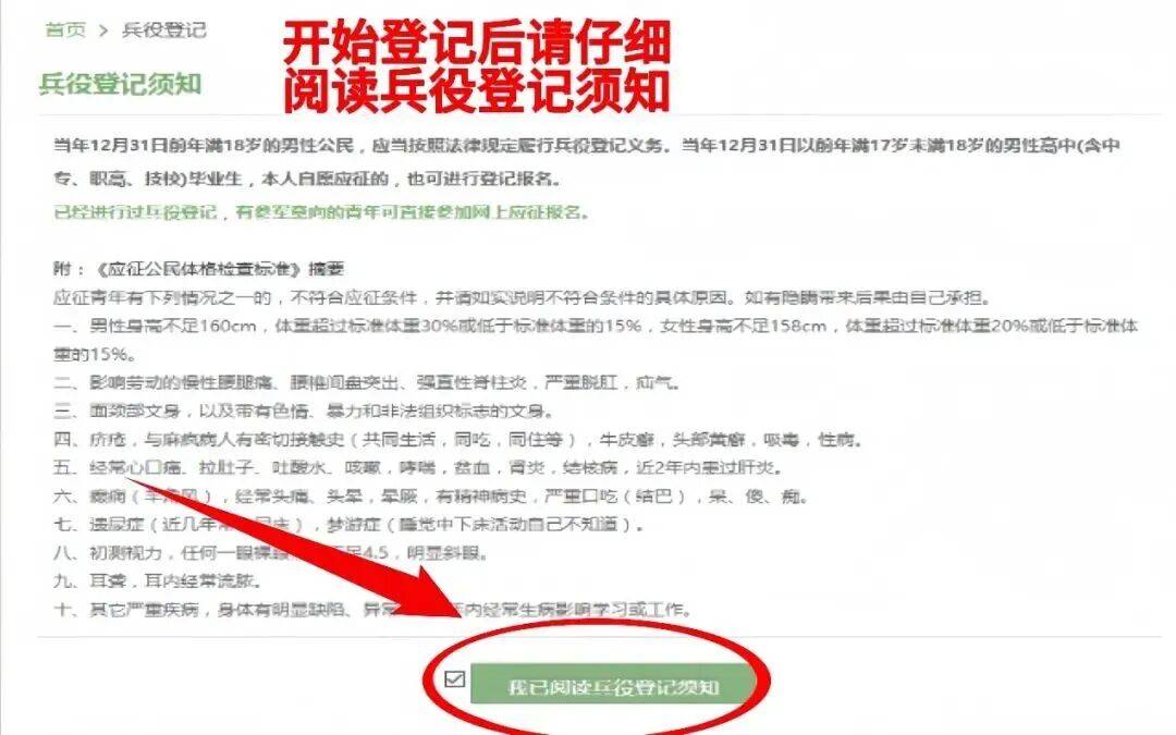 2026年兵役登记操作方法流程图解