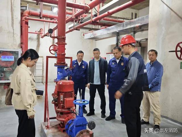 崇左消防靶向施策开展高层建筑重大火灾隐患排查整治工作